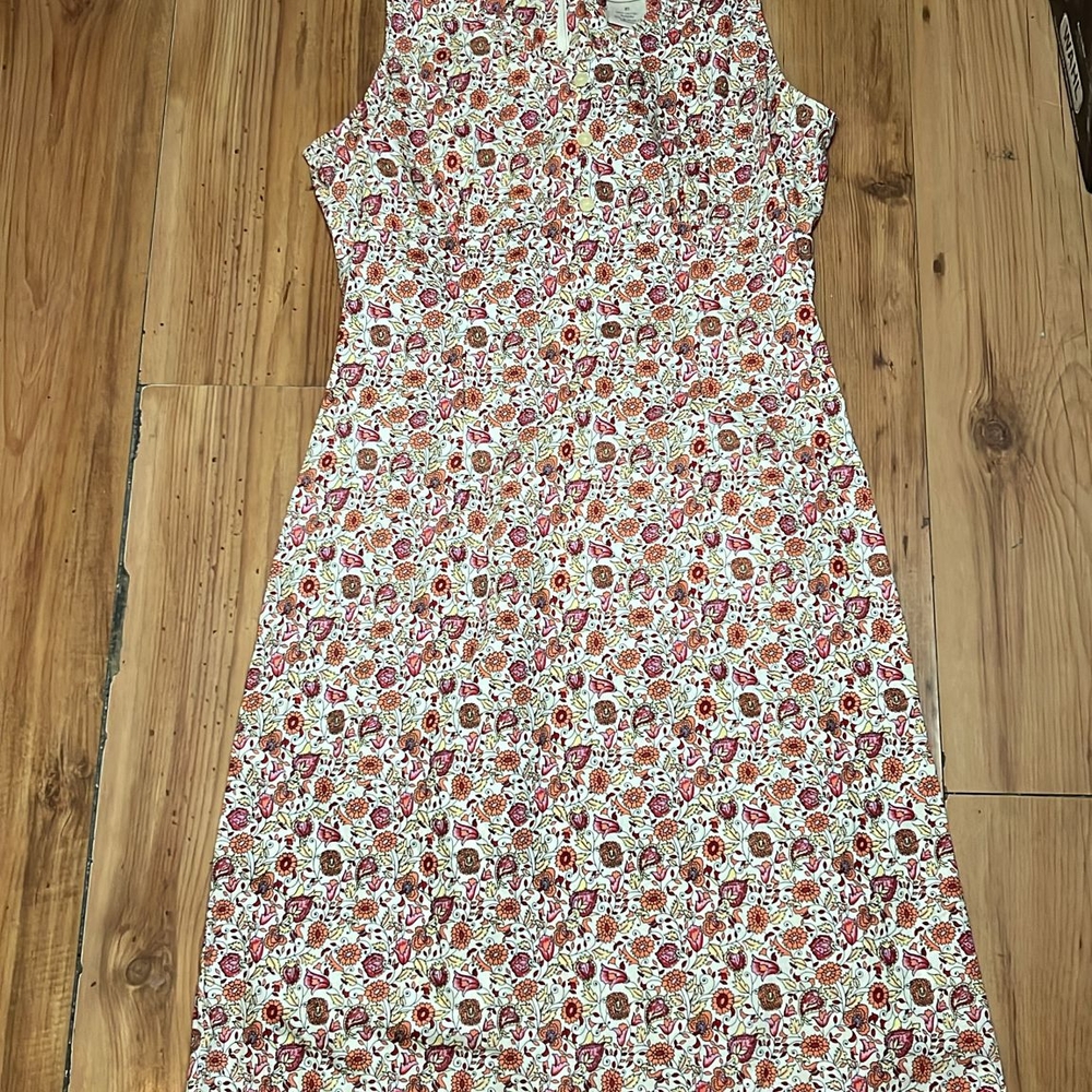 Expressions Multicolor Floral Midi Dress